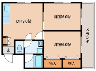 サンライズ青山の物件間取画像